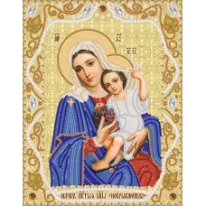 РИК-4032 Образ Пресвятой Богородицы Покрывающяя. Схема для вышивки бисером