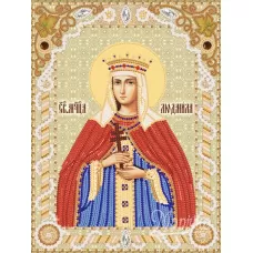 РИК-4235 Св. Мч. Людмила. Схема для вышивки бисером